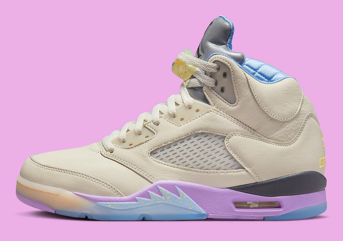 DJ Khaled Puts His $225 Air Jordan 5s On a Pillow, Courtside, and