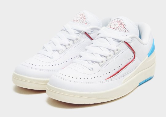 First Look At The Air Jordan 2 Low “UNC To Chicago”