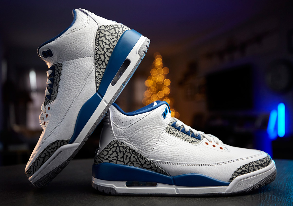 Air Jordan 3 'Blue Cement' Release Date. Nike SNKRS BG