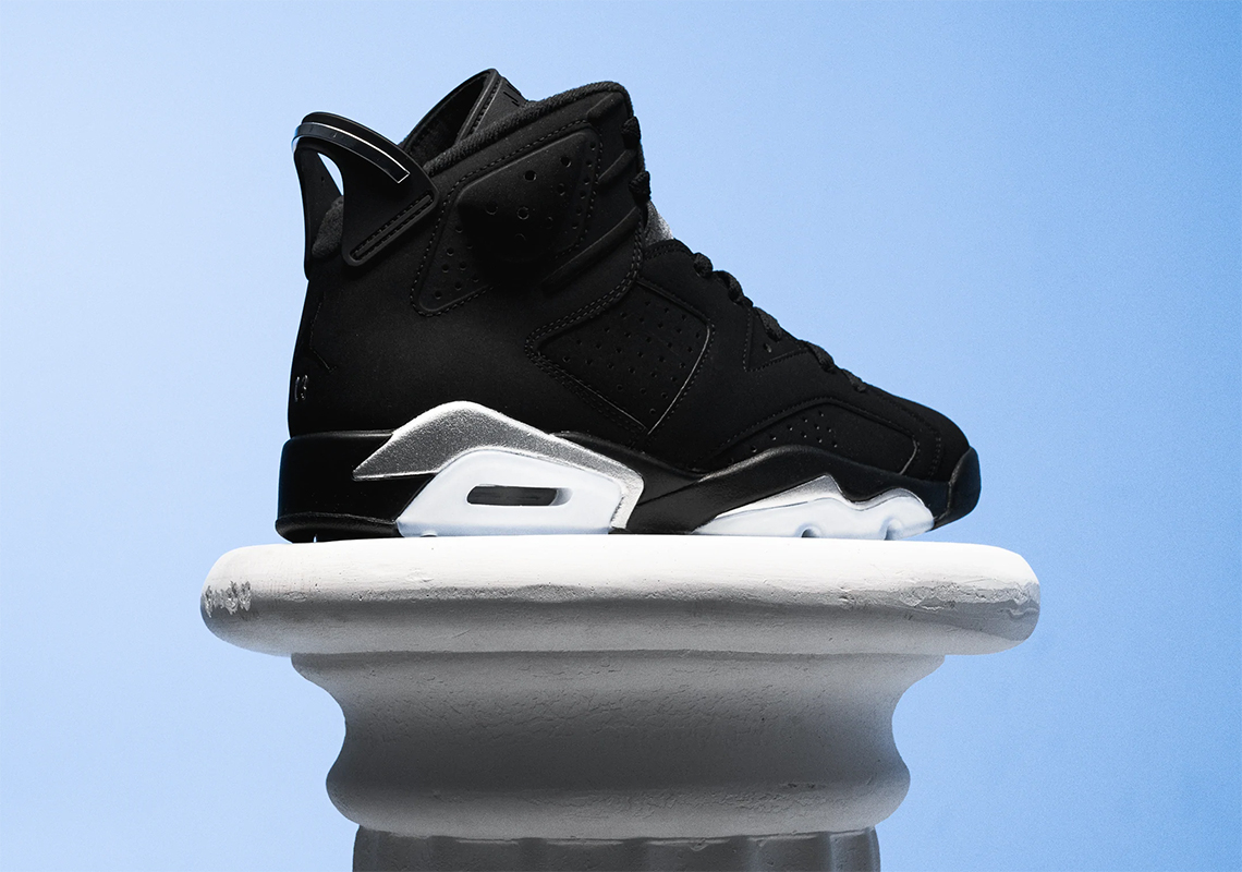 Air Jordan 6 Black Metallic Silver Chrome DX2836-001 Store List