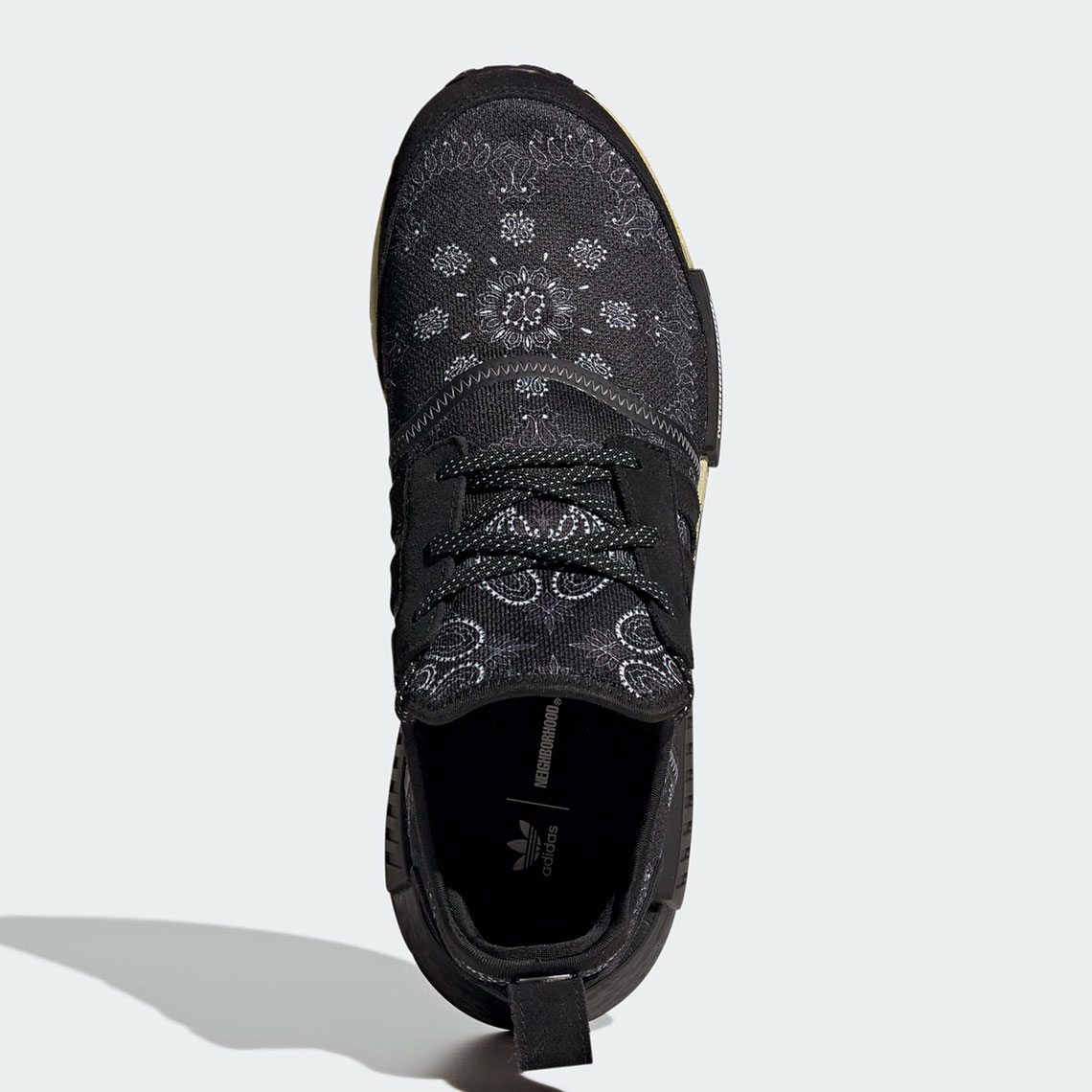 neighborhood adidas piernas nmd r1 paisley black GY4157 2