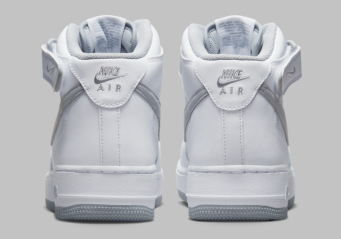 Nike Air Force 1 Mid White Grey DV0806-100 Release Date