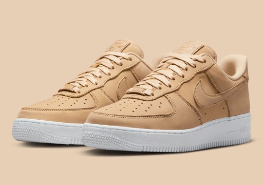 The Nike shoes Air Force 1 Receives A Fall-Friendly "Vachetta Tan" Outfit