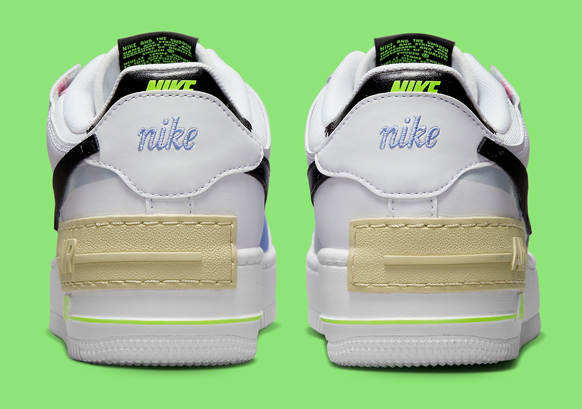 Pastel Greens Cover The Nike WMNS Air Force 1 Shadow •