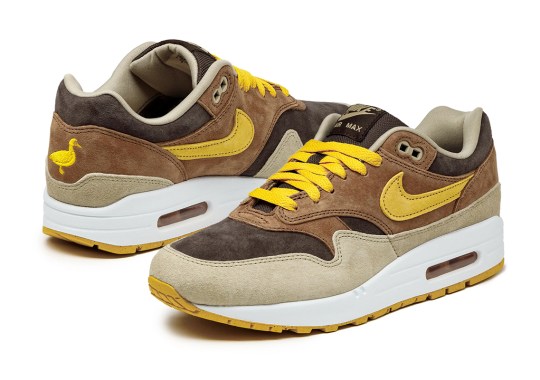 The Nike Air Max 1 “Ugly Duckling” Shows Up In “Pecan/Yellow Ochre”