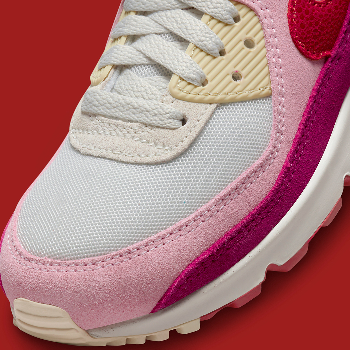 A Valentine's Day Friendly Nike Air Max 90 Appears Before The