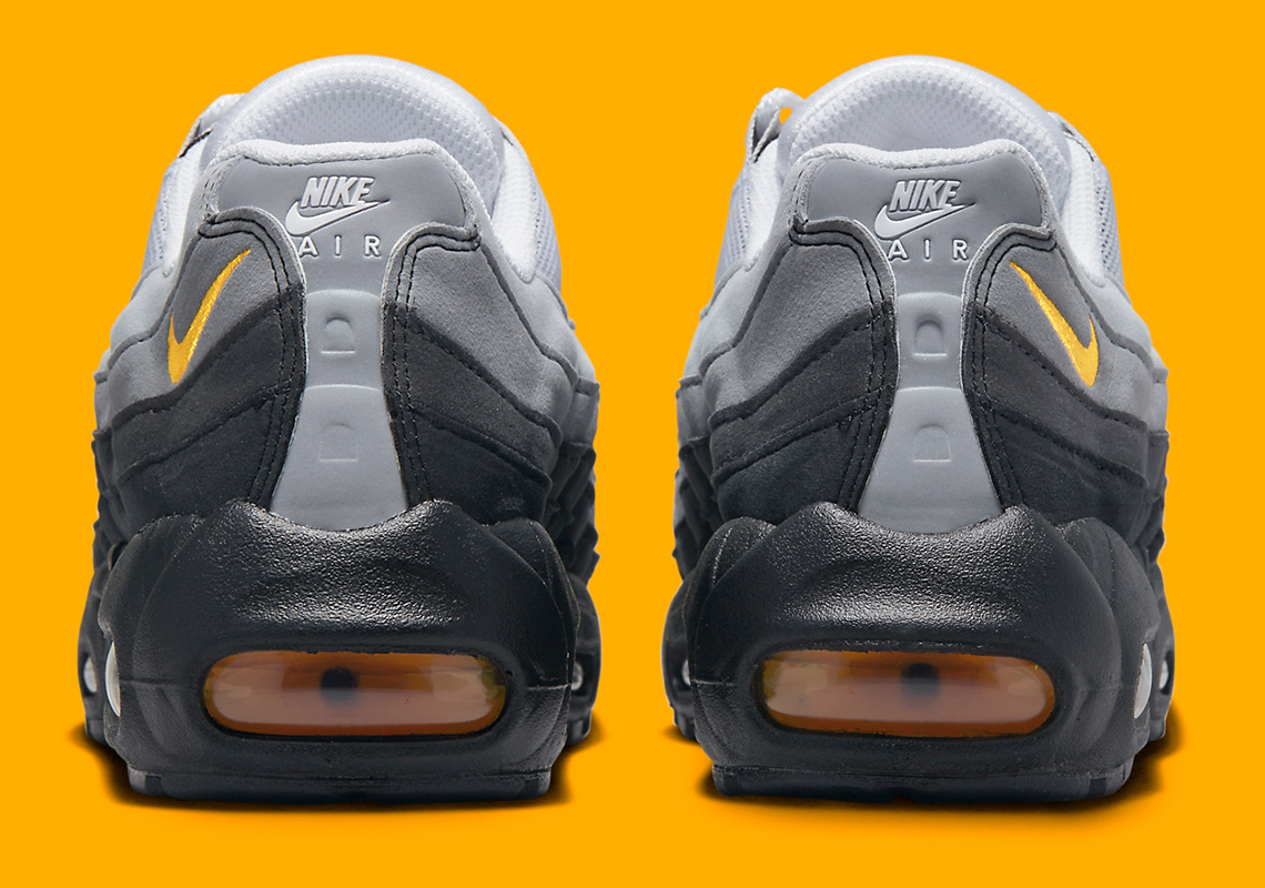 nike 95s black and orange