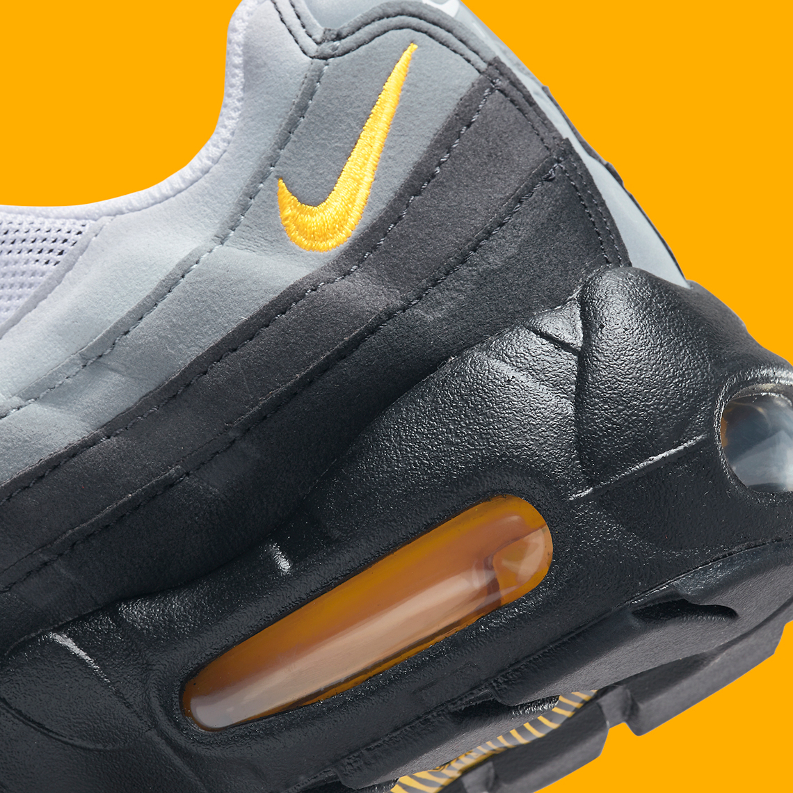 nike 95s black and orange