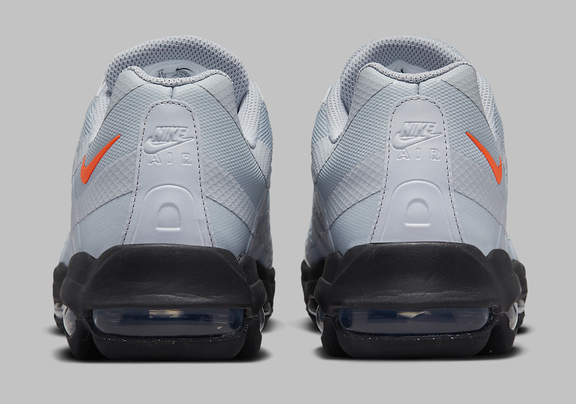 Nike Air Max 95 Ultra Grey Orange Black Fd0662 001 5