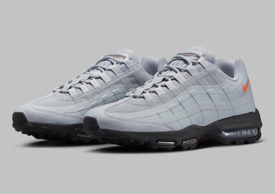 The Nike Air Max 95 Ultra Receives A Greyscale Makeover