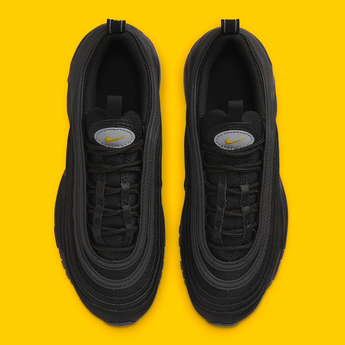 Nike Air Max 97 Gs Black Yellow Fd9777 001 5