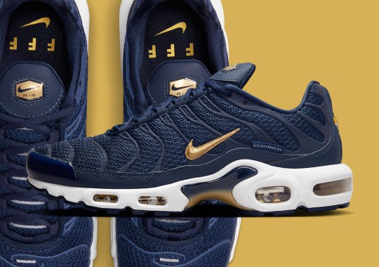 The French Football Federation Gets Its Own Nike Air Max Plus Ahead Of FIFA World Cup Qatar 2022™