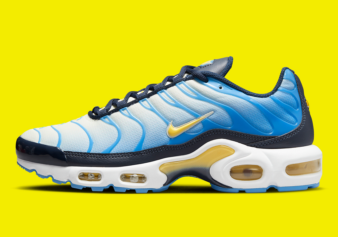 Air max 9 hot sale blue and yellow