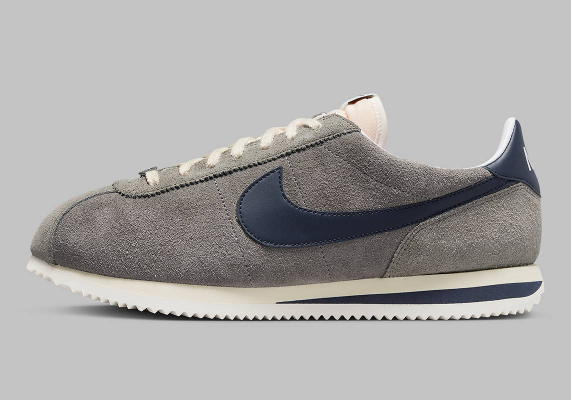 Nike cortez womens outlet gray