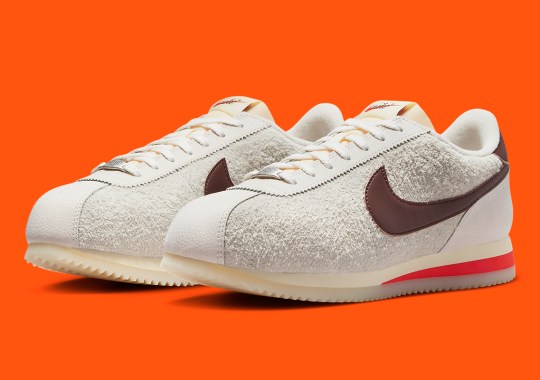 Fall-Friendly Tones Take Over This Suede-Covered Women's Nike Cortez