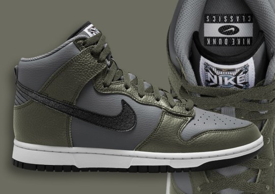Nike Ushers In The “Classics” Pack With This Olive/Black Dunk High