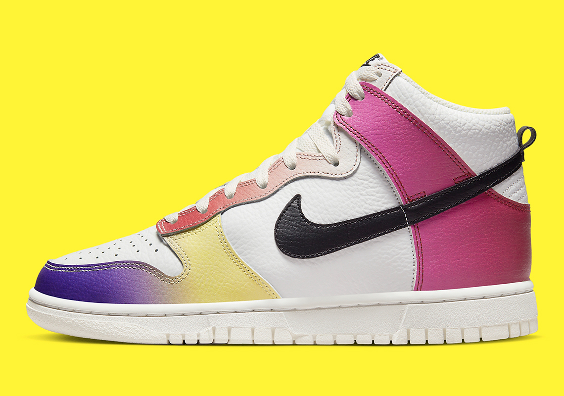 Nike dunk 2025 high multicolor