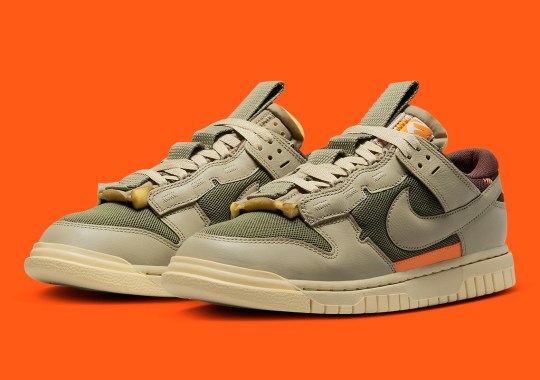 Official Images Of The Nike Dunk Low Remastered "Olive"