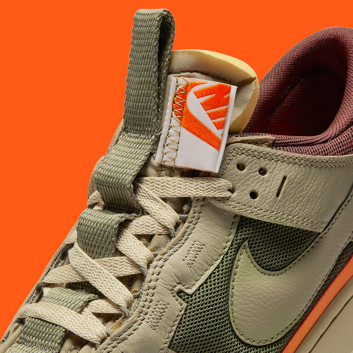 nike dunk low remastered light olive orange brown DV0821 200 3