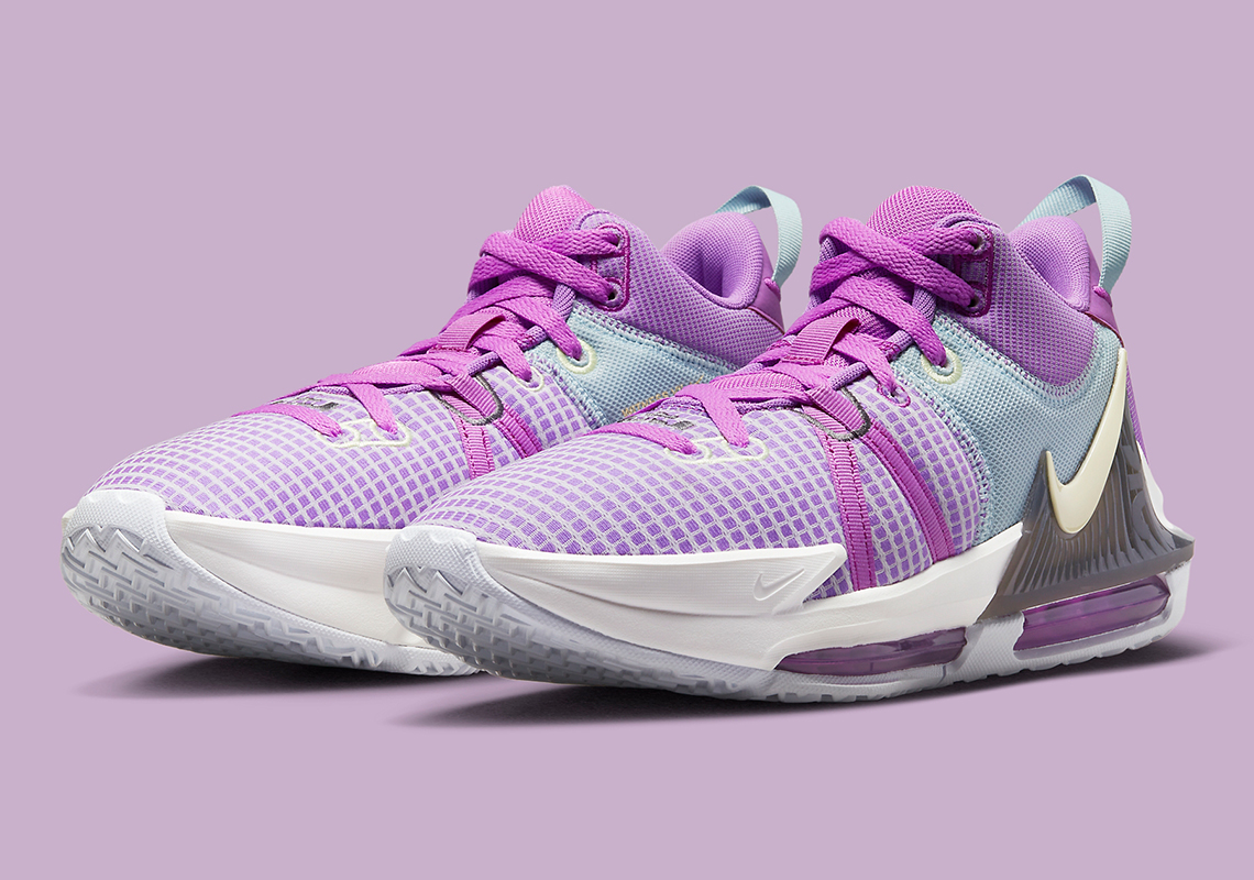 Nike LeBron Witness 7 "Purple Pastel" DM1123-500 | SneakerNews.com