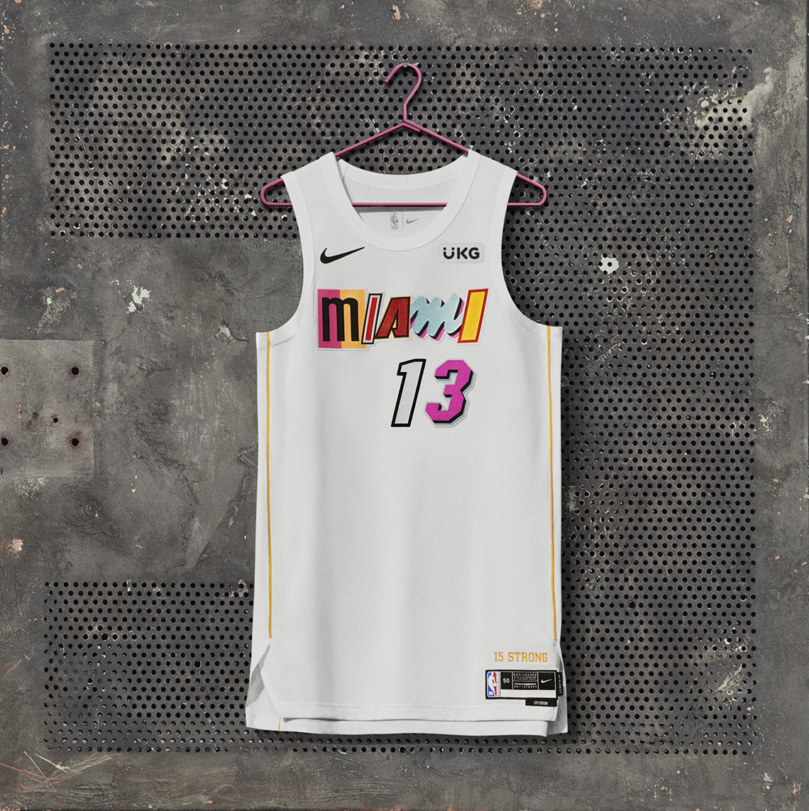 nike tops Nba City Edition delta 2022 2023 Miami Heat