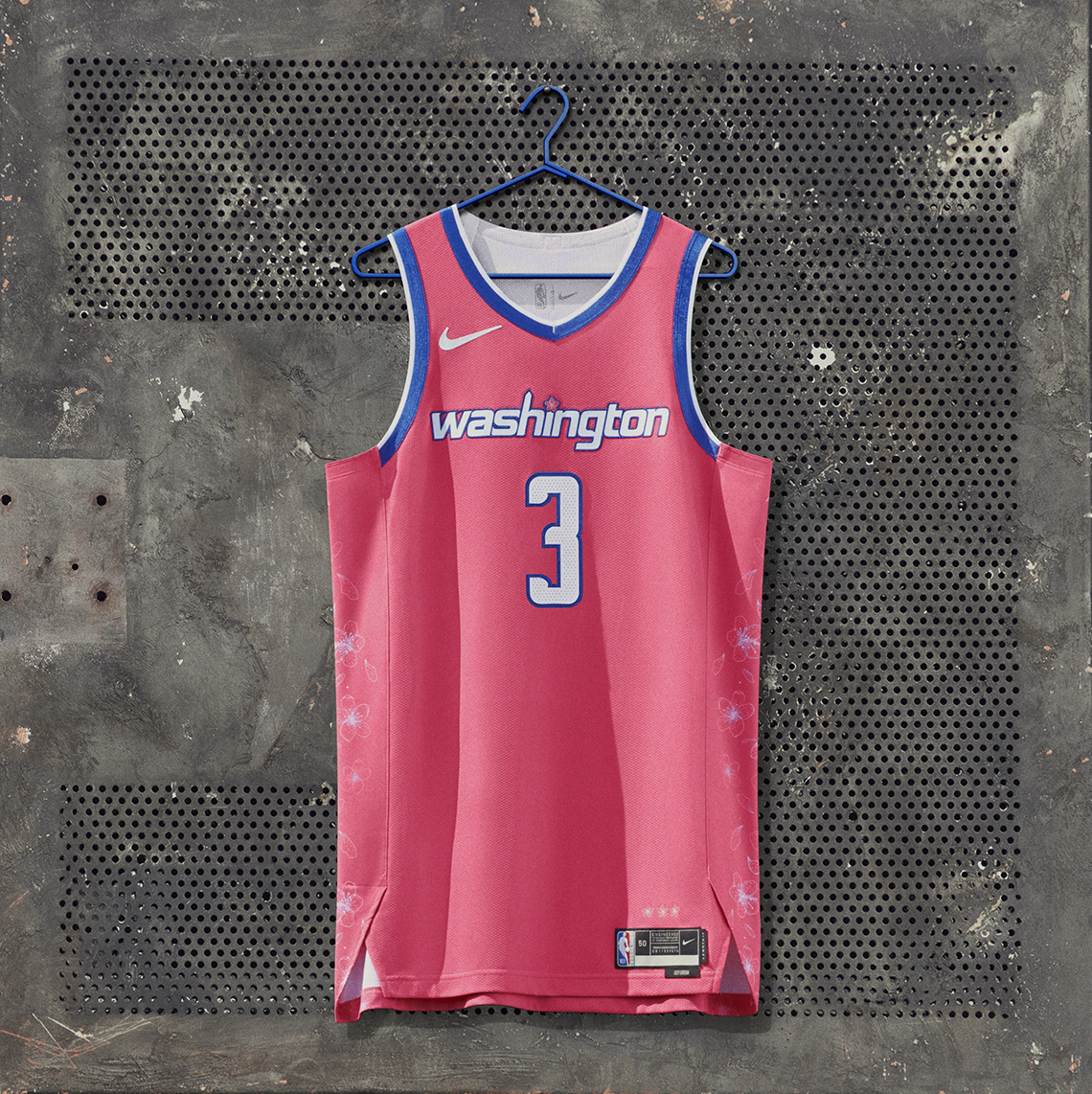 2023/24 Wizards POOLE #13 Red City Edition NBA Jerseys