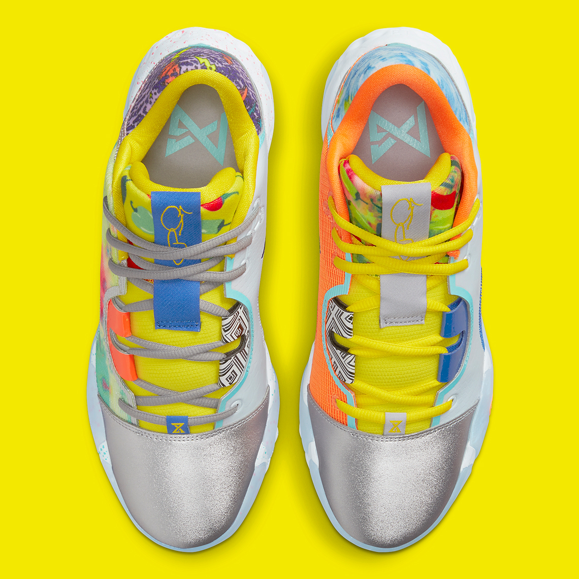 Paul george discount shoes yellow