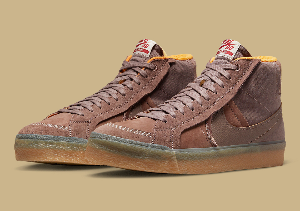 Nike Sb Blazer Mid Brown Gum Dv5468 200 6