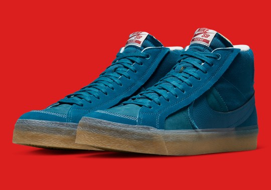 The Nike SB Blazer Mid Outfits A Clad Teal And Gum Ensemble