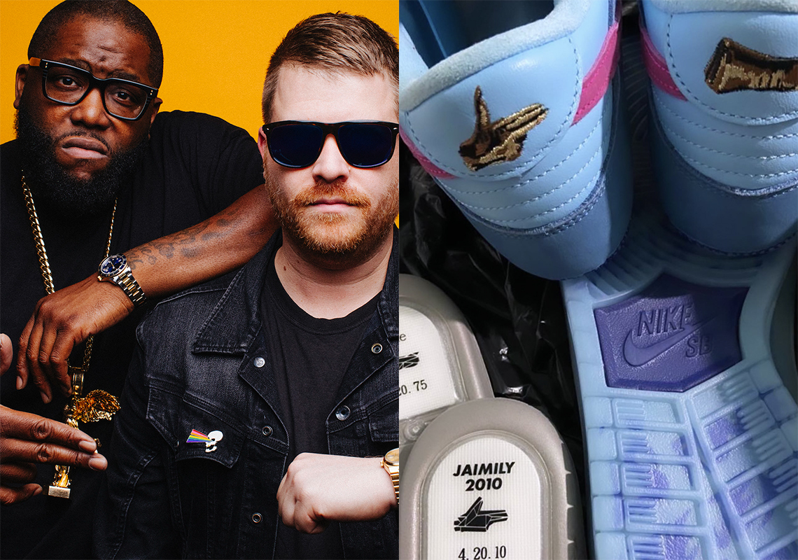 First Look At The Run The Jewels x Nike SB Dunk Collaboration