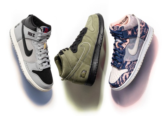 The SOULGOODS x Nike Dunk High Collection Distills Three Decades Of Basketball, Music, And Art