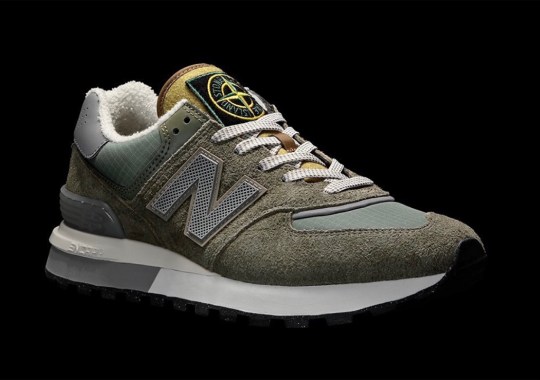 Stone Island Brings “Steel Blue” To Its New Balance 574 Legacy Collaboration