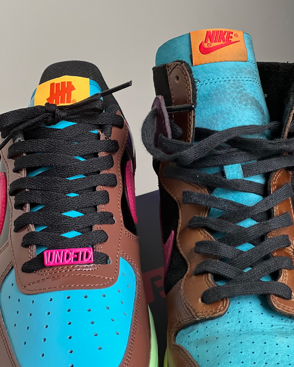 Undefeated Nike Air Force 1 Multi-Color Patent Pack | SneakerNews.com
