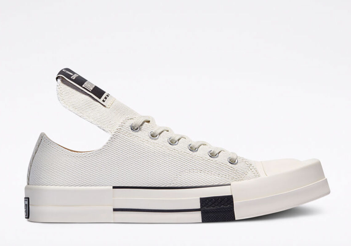 Rick Owens Converse DRKSHDW Chuck 70 Restock December 2022