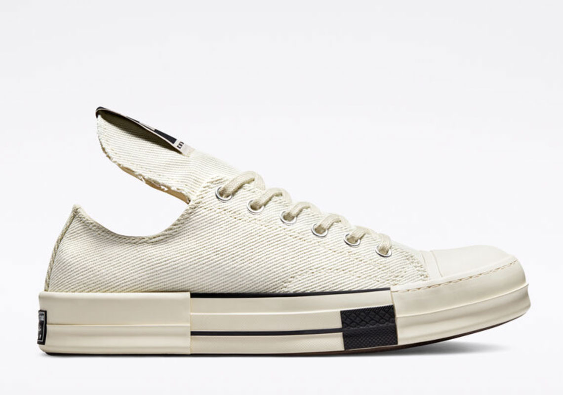 Rick Owens Converse DRKSHDW Chuck 70 Restock December 2022