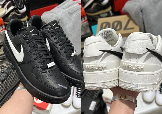 The AMBUSH x Nike Air Force 1 Is Dropping Next In Two Achromatic Colorways