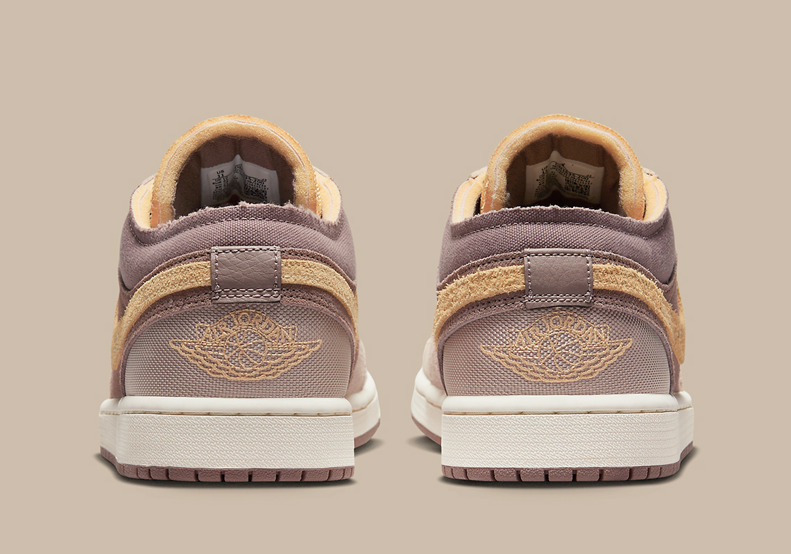 Air Jordan 1 Low Inside Out Brown Yellow DN1635-200 | SneakerNews.com