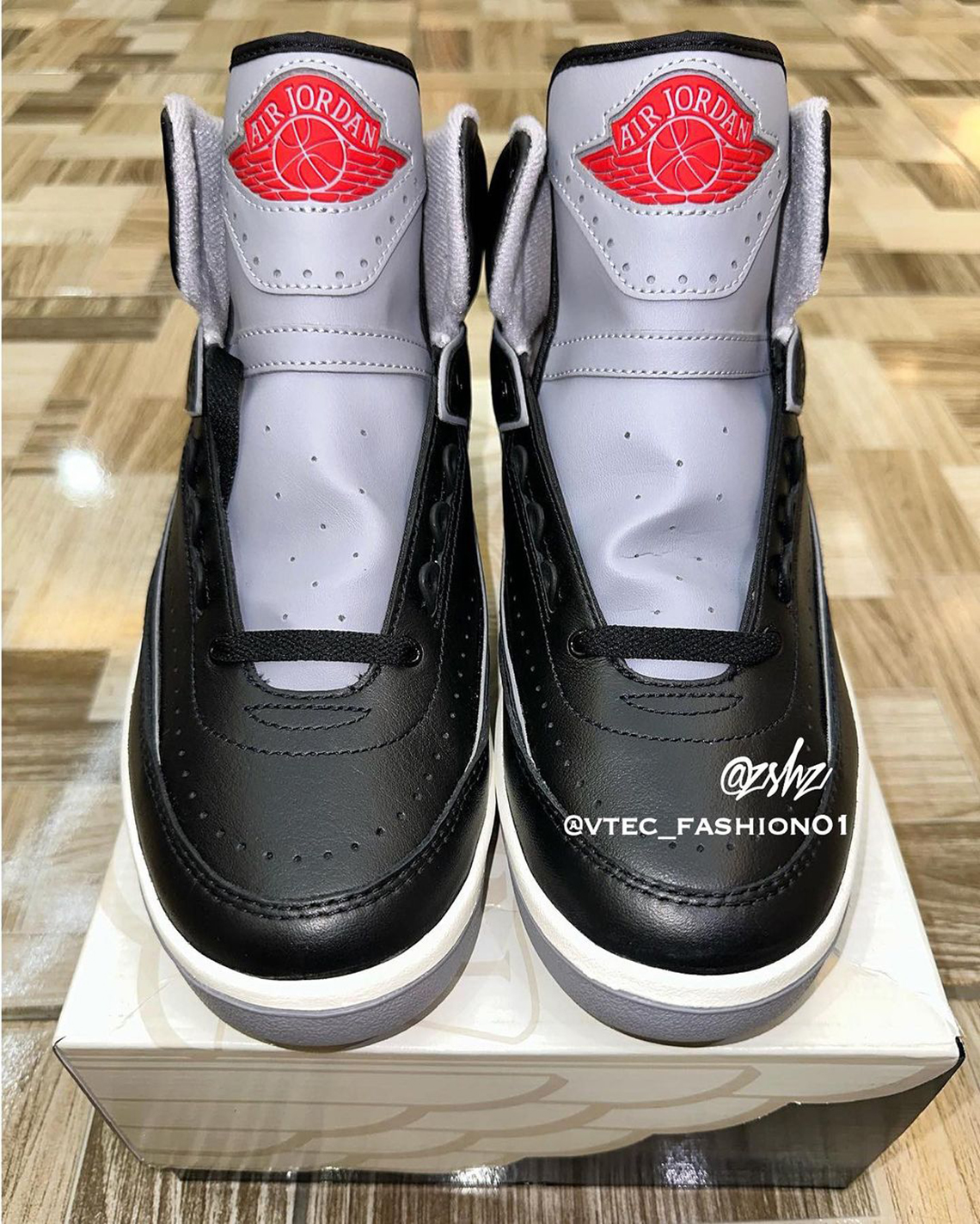 Air Jordan 2 Black Cement 1