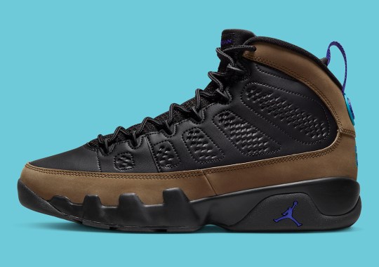 Official Images Of The Air Jordan 9 “Light Olive”