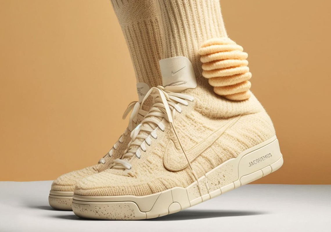 Nike & Jacquemus's New Fall Drop Includes Juicy Woven Sneakers & More –  Footwear News