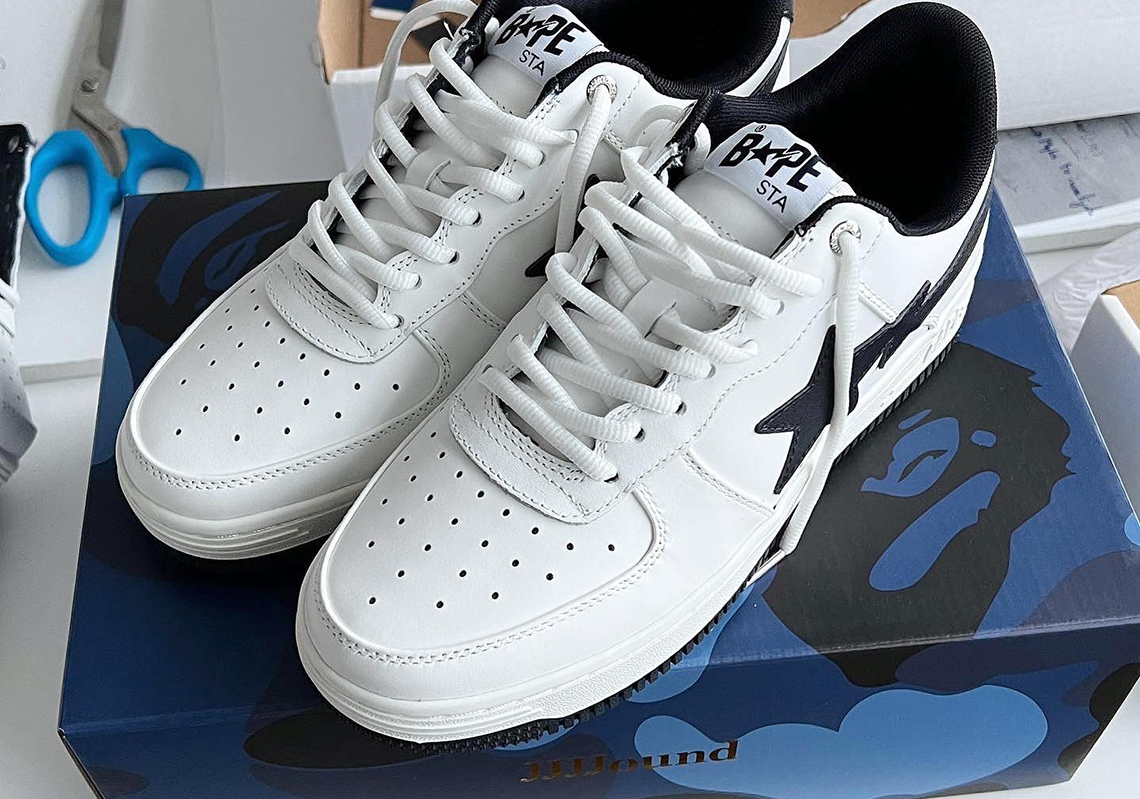 JJJJound BAPE STA "White/Black" Release Date | SneakerNews,com
