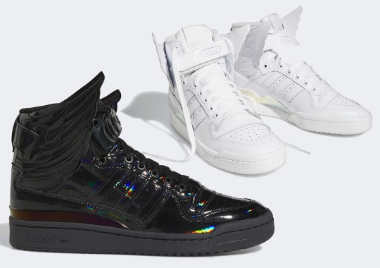 The Jeremy Scott x adidas Forum Wings 4.0 Resurfaces In Two Glossy Colorways