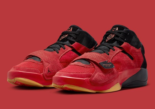 Red Suedes And Gum Soles Dress The Latest Jordan Zion 2