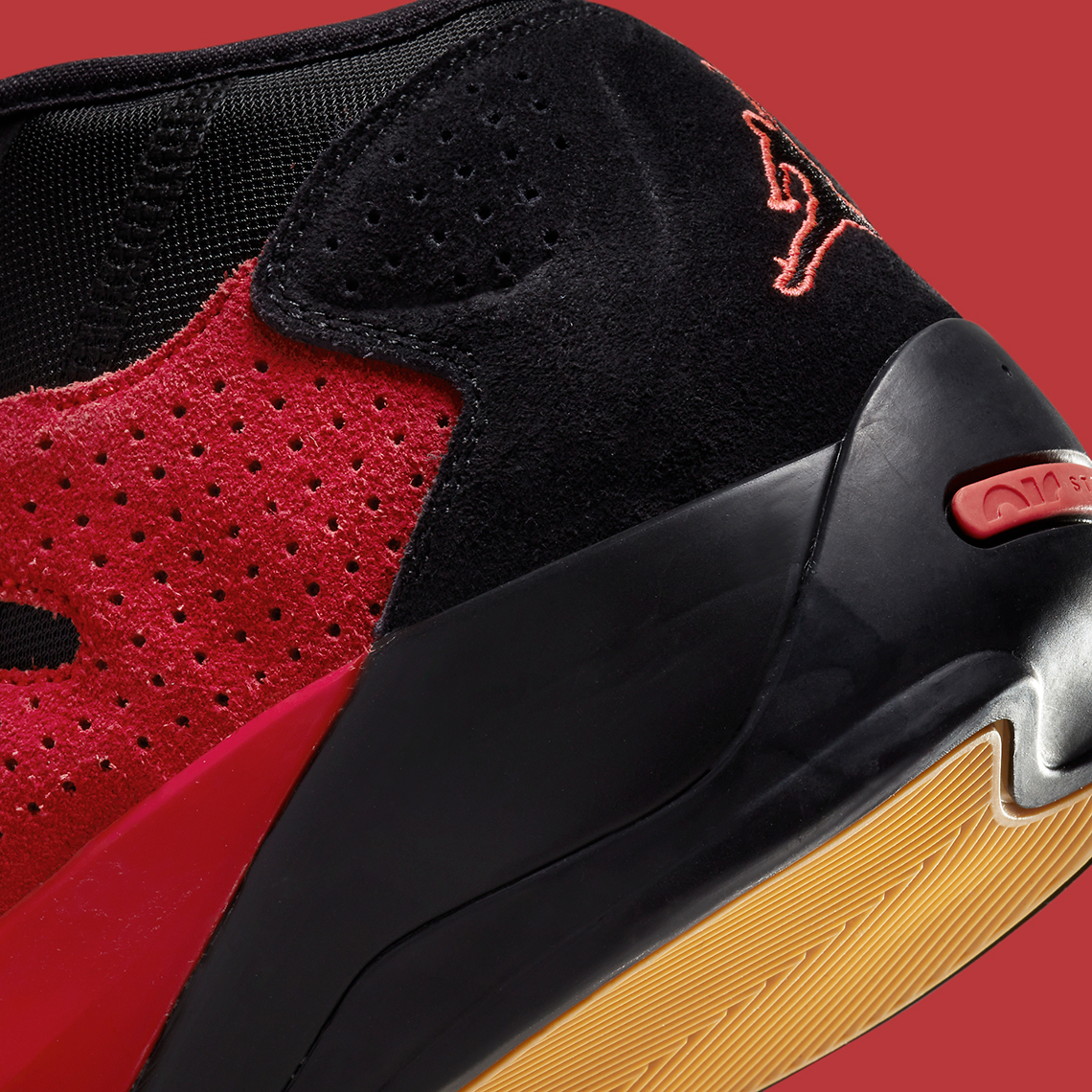 Jordan Zion 2 Red Suede Gum DO9072-600 | SneakerNews.com