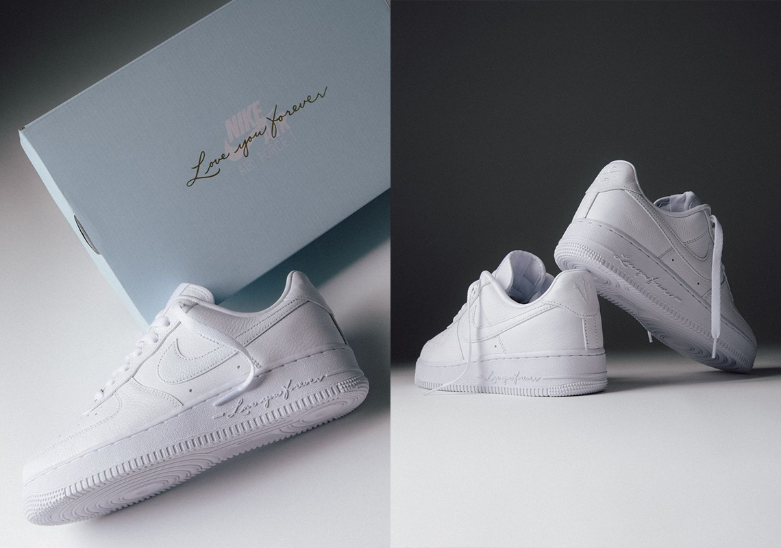 The NOCTA x Nike Air Force 1 "Love You Forever" Releases Tomorrow