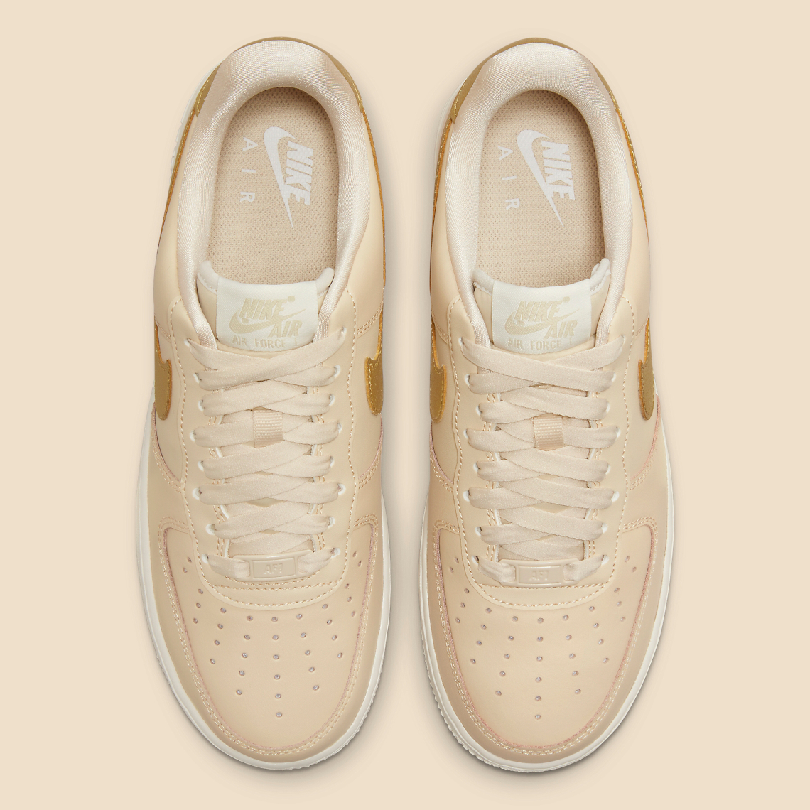 Golden Air Force 1s For The Olympics •