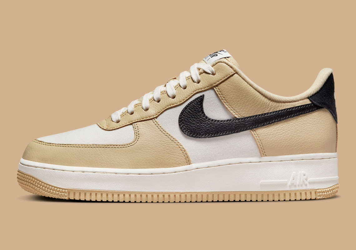 Nike air force 2025 1 gold and black