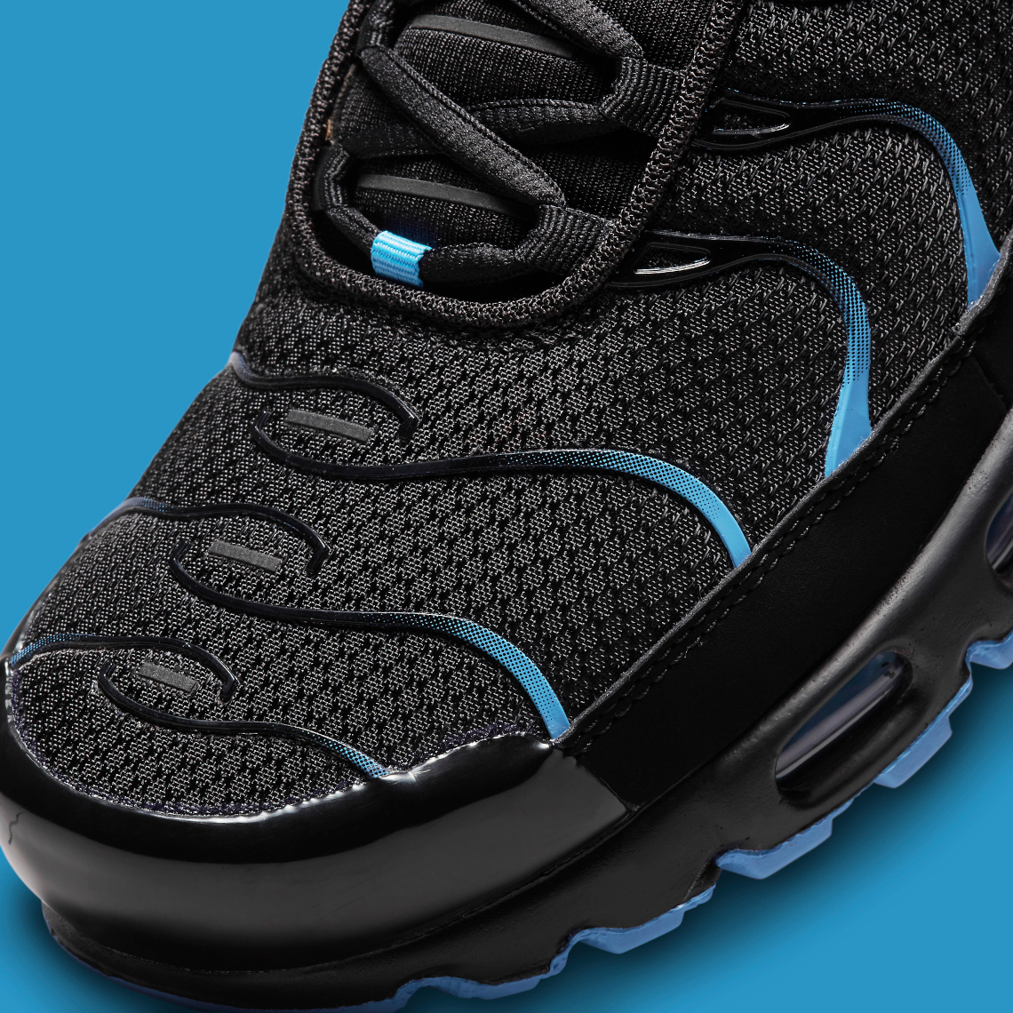 Men's Nike Air Max Plus TN (Black/University Blue) – ShoeGrab