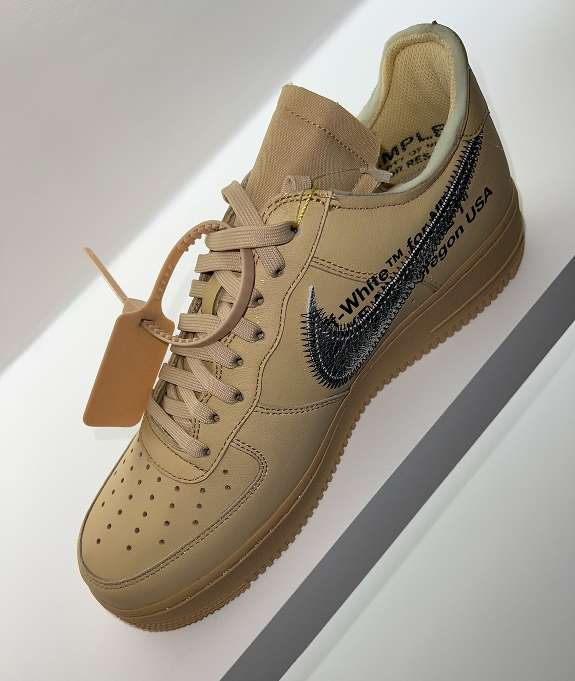 Unreleased Off-White x Nike Air Force 1 Samples on Display at