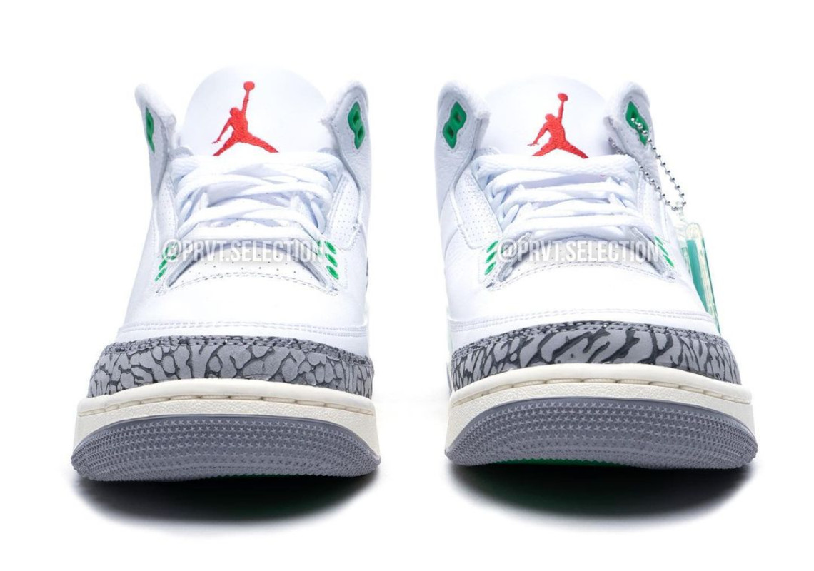 The Air Jordan 3 “Lucky Green”